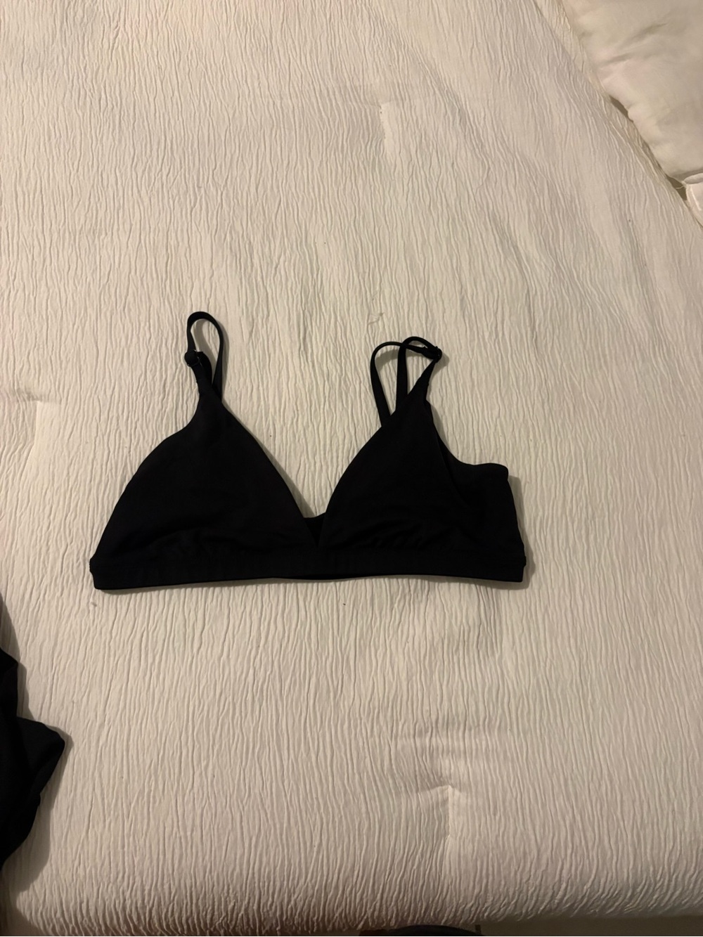 Aritzia Black Triangle Bralette - Women Intimates & Sleepwear